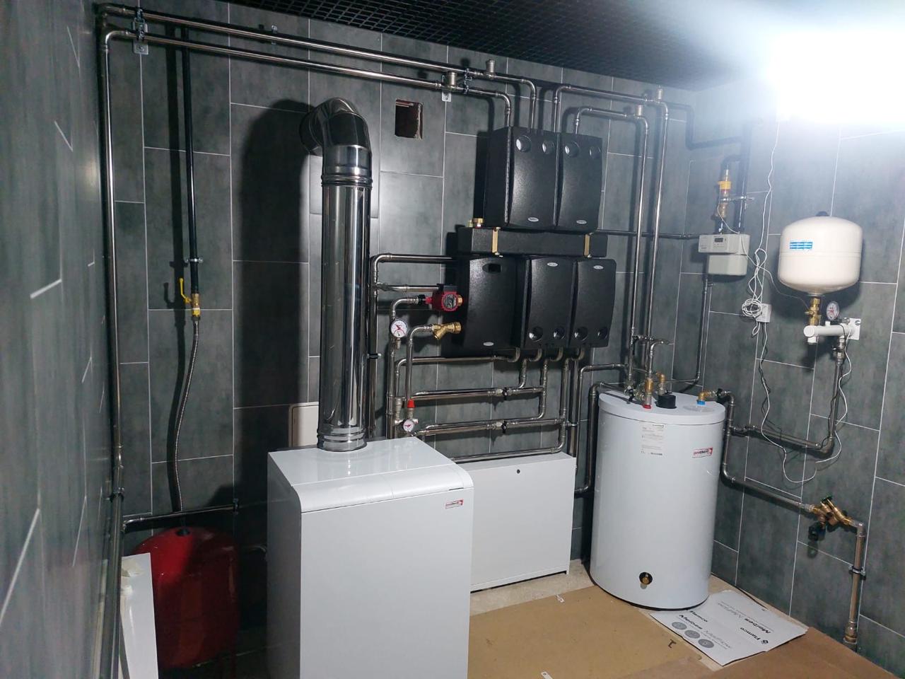 Комплексная система отопления с бойлером